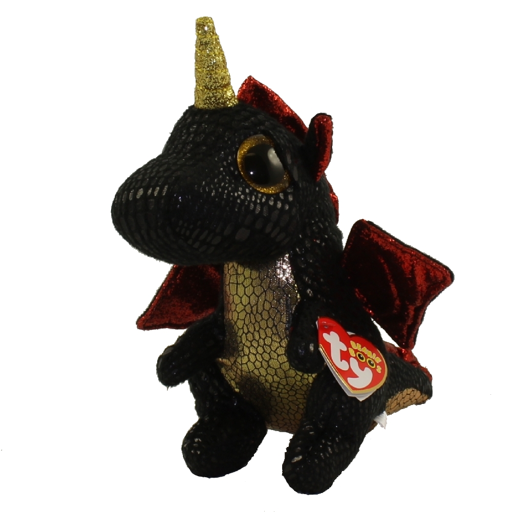 TY Beanie Boos - GRINDAL the UniDragon (Glitter Eyes)(Regular Size - 6 inch)