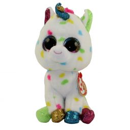 TY Beanie Boos - HARMONIE the Unicorn (Glitter Eyes & Feet) (Regular Size - 6 inch)