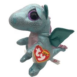 TY Beanie Boos - HOLLY the Blue Dragon (Glitter Eyes) (Regular Size - 6 inch) *Limited Exclusive*