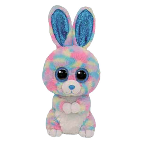 TY Beanie Boos - HOPS the Easter Bunny (Glitter Eyes)(Regular Size - 6 inch)