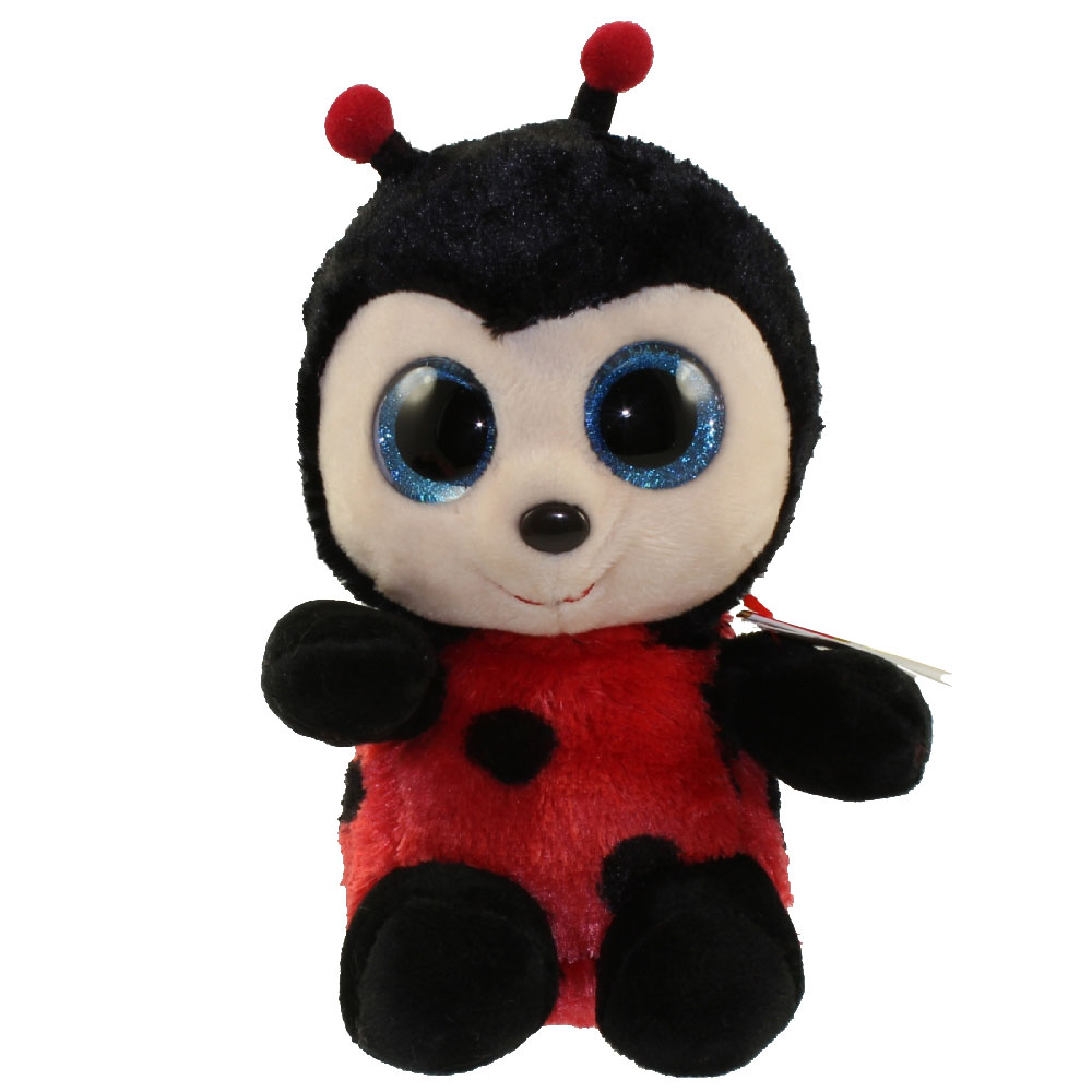 TY Beanie Boos - IZZY the Ladybug (Glitter Eyes) (Regular Size - 6 inch)