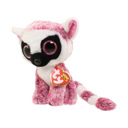 TY Beanie Boos - LEEANN the Lemur (Glitter Eyes) (Regular Size - 6 in)