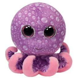 TY Beanie Boos - LEGS the Purple Octopus (Glitter Eyes) (Regular Size - 4.5 inch) TY Beanie Boos - LEGS the Purple Octopus (Glitter Eyes) (Regular Size - 4.5 inch)