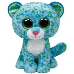 TY Beanie Boos - LEONA the Blue Leopard (Glitter Eyes) (Regular Size - 6 inch) TY Beanie Boos - LEONA the Blue Leopard (Glitter Eyes) (Regular Size - 6 inch)