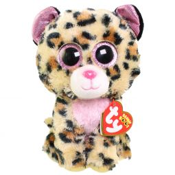 TY Beanie Boos - LIVVIE the Leopard (Glitter Eyes)(Regular Size - 6 inch)