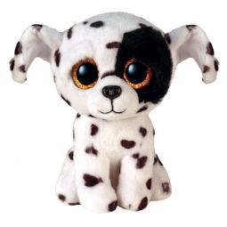 TY Beanie Boos - LUTHER the Spotted Dog (Glitter Eyes)(Regular Size - 6 inch)