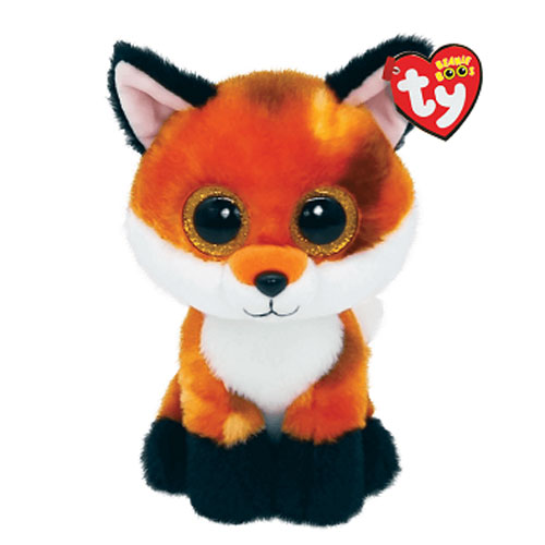 TY Beanie Boos - MEADOW the Fox (Glitter Eyes)(Regular Size - 6 inch)