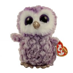TY Beanie Boos - MOONLIGHT the Purple Owl (Glitter Eyes)(Regular Size - 6 inch) TY Beanie Boos - MOONLIGHT the Purple Owl (Glitter Eyes)(Regular Size - 6 inch)