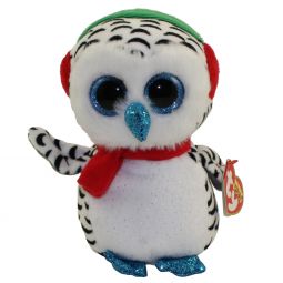 TY Beanie Boos - NESTER the Owl (Regular Size - 6 inch)