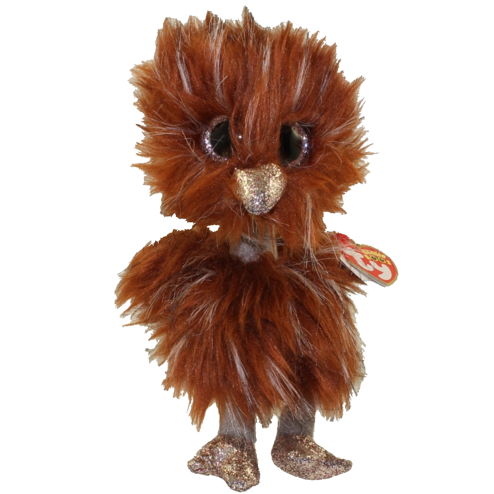 2019 Ty Beanie Boo 6" Orson The Brown Ostrich Plush Stuffed Animal Toy for sale online 
