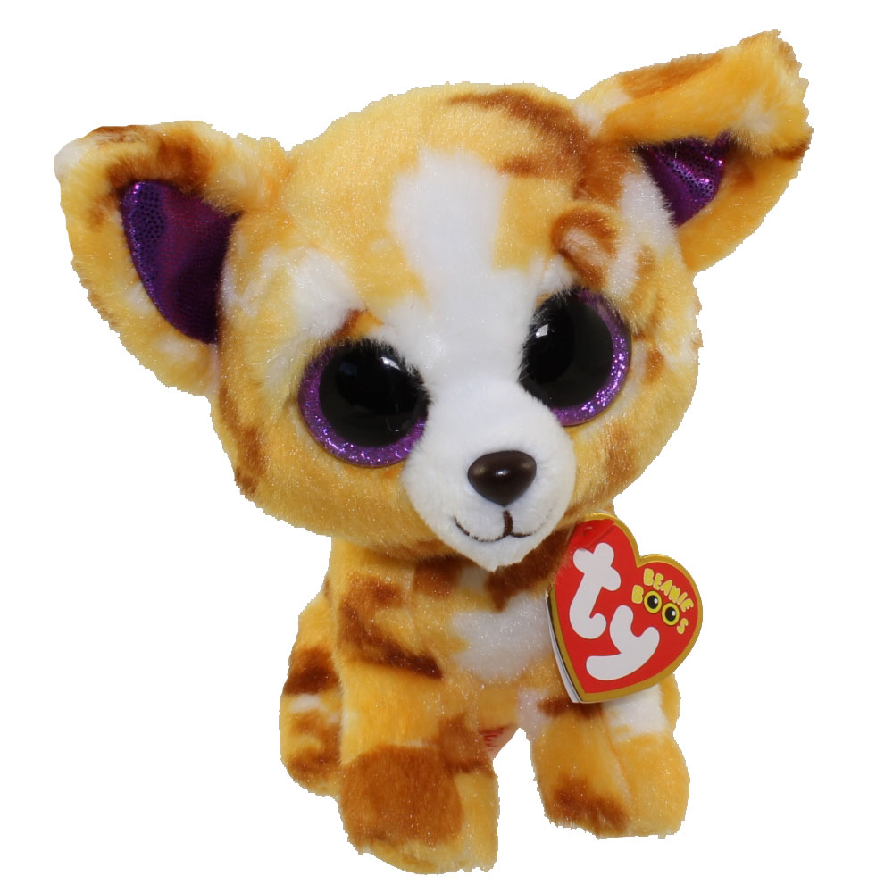 TY Beanie Boos - PABLO the Patchy Orange Dog (Glitter Eyes) (Regular Size - 6 inch)