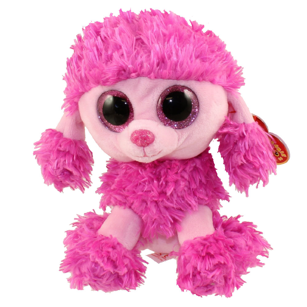 TY Beanie Boos - PATSY the Poodle (Glitter Eyes) (Regular Size - 6 inch)