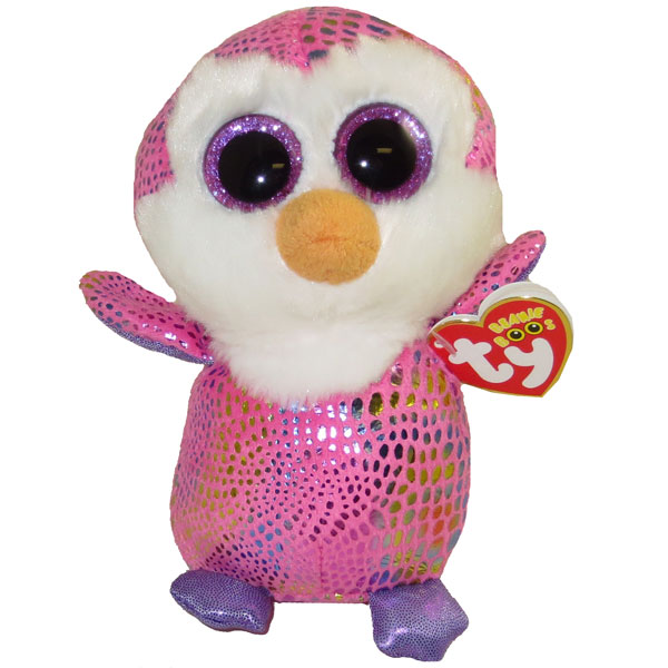 TY Beanie Boos - PATTY the Penguin (Glitter Eyes) (Regular Size - 6 inch) *Limited Exclusive*