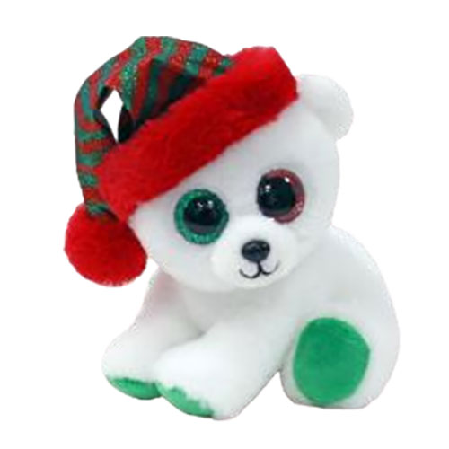 TY Beanie Boos - PAXTON the Polar Bear (Glitter Eyes)(Regular Size - 6 inch)(Ships Winter)