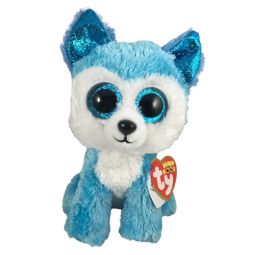 TY Beanie Boos - PRINCE the Husky (Glitter Eyes)(Regular Size - 6 inch)