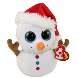 TY Beanie Boos - SCOOP the Snowman (Glitter Eyes) (Regular Size - 6 inch)