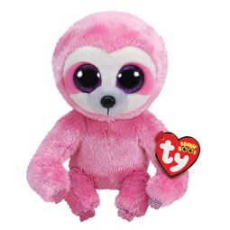 TY Beanie Boos - SIMONE the Pink Sloth (Glitter Eyes)(Regular Size - 6 inch) *Limited Exclusive*