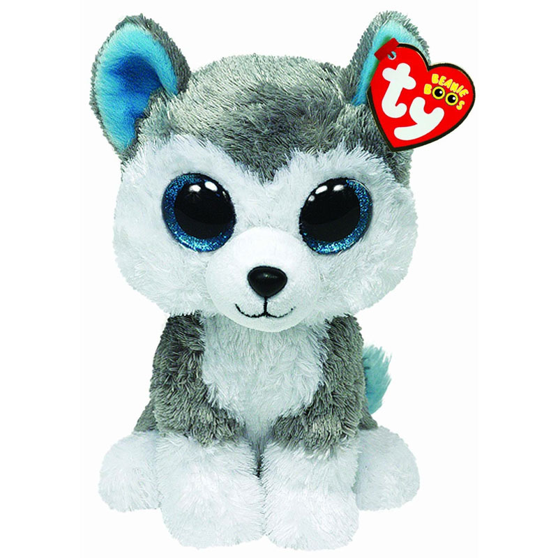 TY Beanie Boos - SLUSH the Husky (Glitter Eyes) (Regular Size - 6 inch)