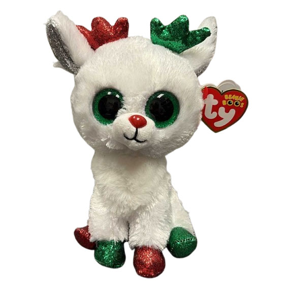 TY Beanie Boos - SNOWDROP the Reindeer [Regular Size - 6 inch]