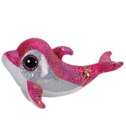 TY Beanie Boos - SPARKLES the Dolphin (Glitter Eyes) (Regular Size - 6 inch)