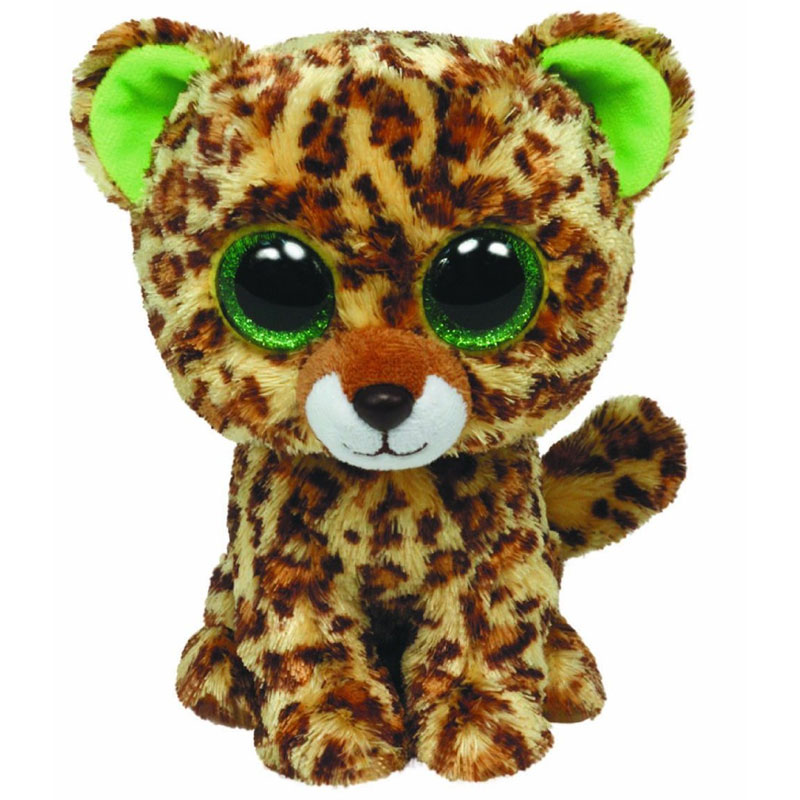 TY Beanie Boos - SPECKLES the Leopard (Glitter Eyes) (Regular Size - 6 inch)