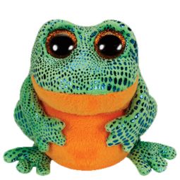TY Beanie Boos - SPECKLES the Green Frog (Glitter Eyes) (Regular Size - 6 inch)