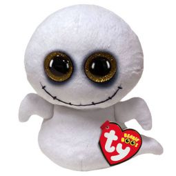 TY Beanie Boos - SPIKE the Ghost (Glitter Eyes)(Regular Size - 6 inch)