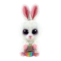 TY Beanie Boos - SUNDAY the Easter Bunny Rabbit (Glitter Eyes)(Regular Size - 6 inch)