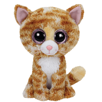TY Beanie Boos - TABITHA the Cat (Glitter Eyes) (Regular Size - 6 inch)