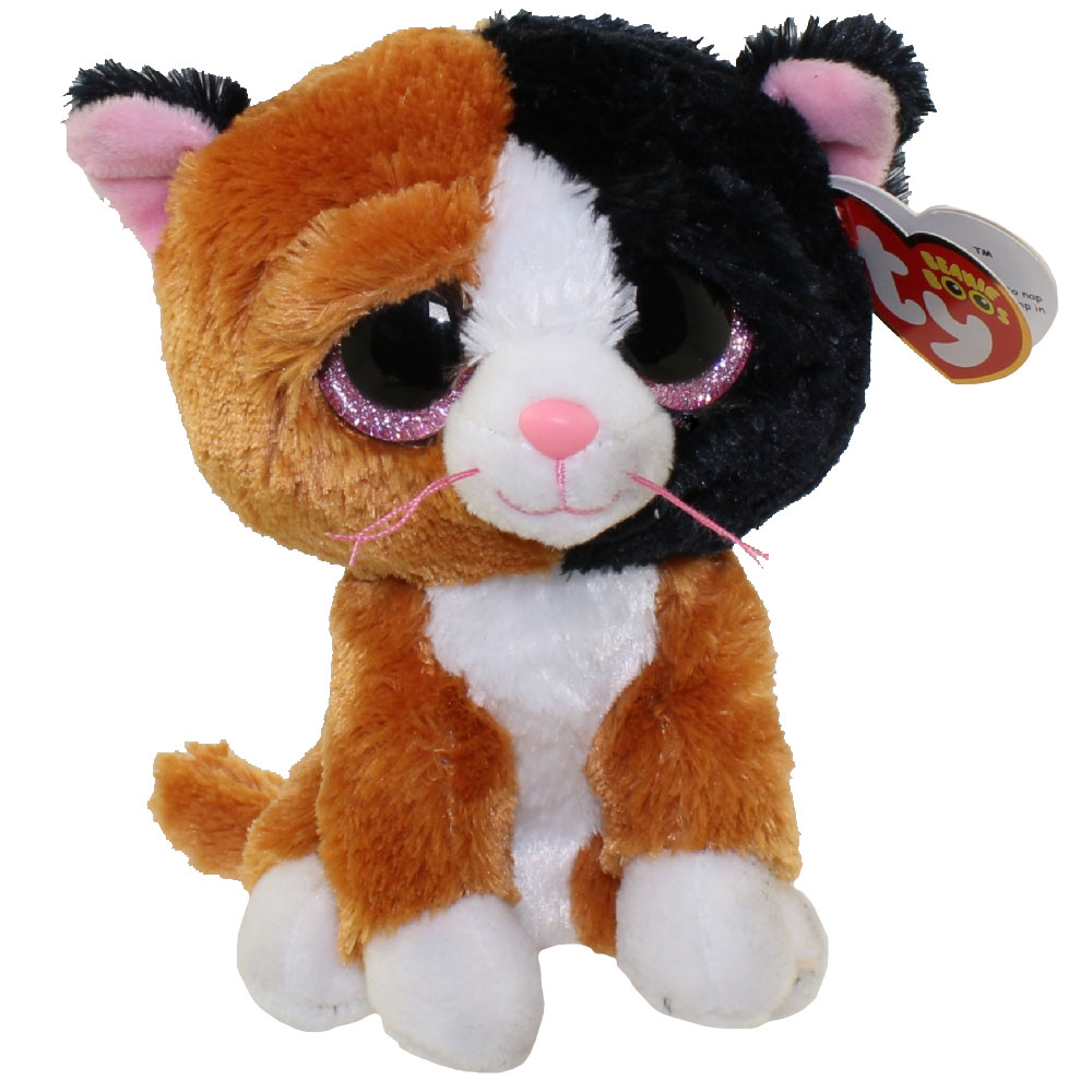 TY Beanie Boos - TAURI the Cat (Glitter Eyes) (Regular Size - 6 inch)