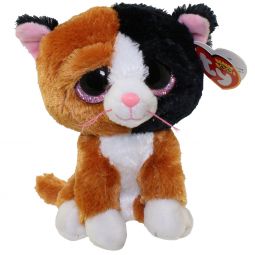 TY Beanie Boos - TAURI the Cat (Glitter Eyes) (Regular Size - 6 inch)