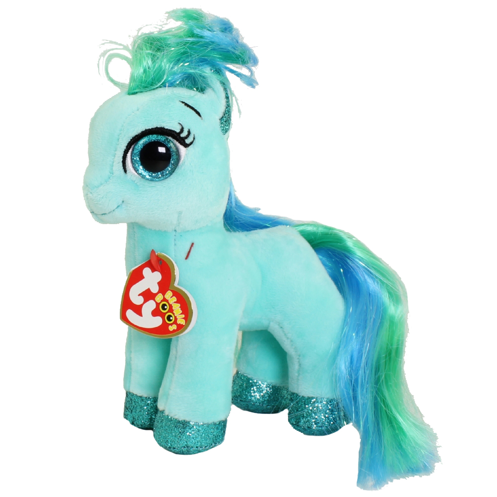 TY Beanie Boos - TOPAZ the Blue Horse (Regular Size - 6 inch)