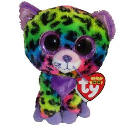 TY Beanie Boos - TRIXIE the Rainbow Leopard (Glitter Eyes) (Regular Size - 6 inch) *Limited Excl.* TY Beanie Boos - TRIXIE the Rainbow Leopard (Glitter Eyes) (Regular Size - 6 inch) *Limited Excl.*