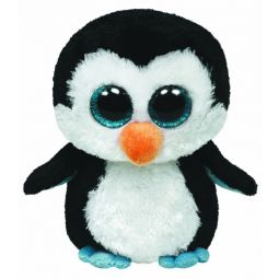 TY Beanie Boos - WADDLES the Penguin (Glitter Eyes) (Regular Size - 6 inch)
