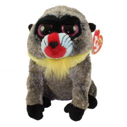 TY Beanie Boos - WASABI the Baboon (Glitter Eyes) (Regular Size - 6 inch)