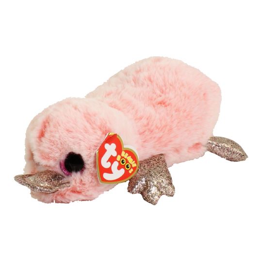 pink platypus beanie baby