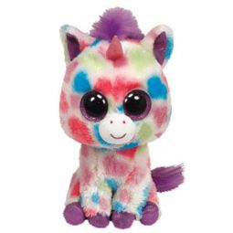 TY Beanie Boos - WISHFUL the Dotted Unicorn (Glitter Eyes) (Regular Size - 6 inch)