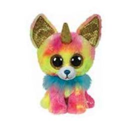 TY Beanie Boos - YIPS the UniChihuahua Dog (Glitter Eyes)(Regular Size - 6 inch)