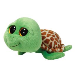 TY Beanie Boos - ZIPPY the Green Turtle (Glitter Eyes) (Regular Size - 6 inch)