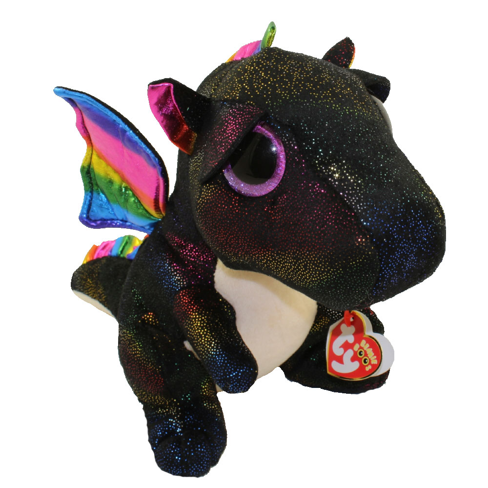 TY Beanie Boos - ANORA the Dragon (Glitter Eyes) (Medium Size - 9 in)