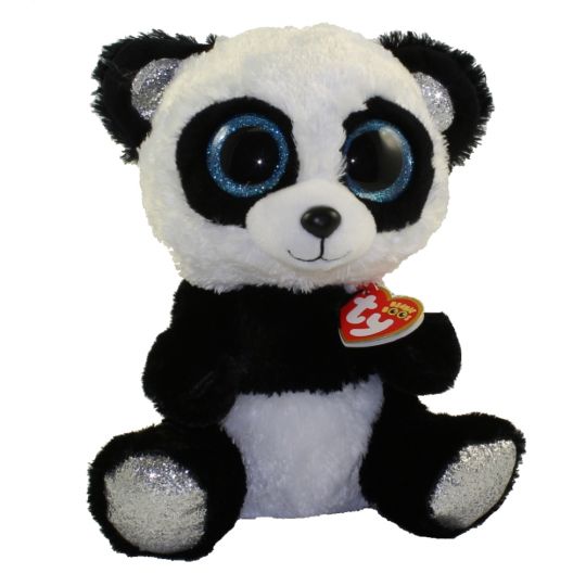 Ty Beanie Boo's 6'' BAMBOO The Panda Bear Stuffed Plush Animals 