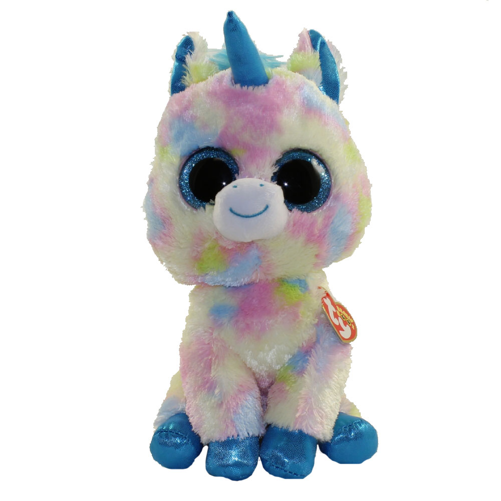 TY Beanie Boos - BLITZ the Unicorn (Glitter Eyes) (Medium Size - 9 inch)