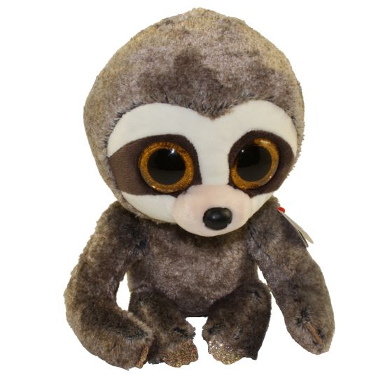 2019 TY Beanie Boos 6" SULLY the Sloth Stuffed Animal Plush MWMTs Ty Heart Tags 