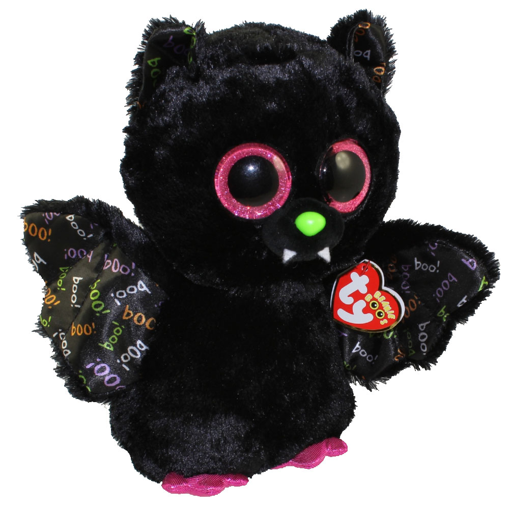 TY Beanie Boos - DART the Bat (Glitter Eyes) (Medium Size - 9 inch)