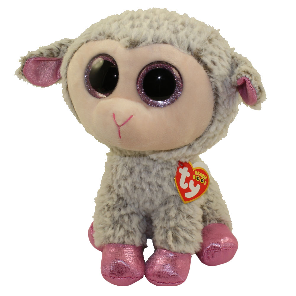 TY Beanie Boos - DIXIE the Lamb (Glitter Eyes) (Medium Size - 9 inch)