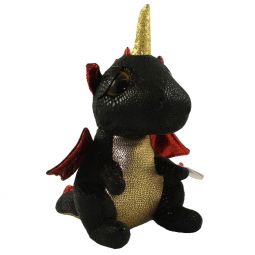 TY Beanie Boos - GRINDAL the UniDragon (Glitter Eyes)(Medium Size - 9 inch)