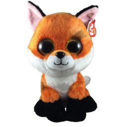 TY Beanie Boos - MEADOW the Fox (Glitter Eyes)(Medium Size - 9 inch)