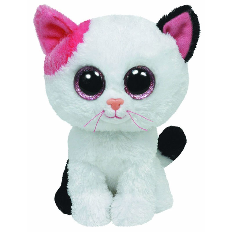 TY Beanie Boos - MUFFIN the Cat (Glitter Eyes) (Medium Size - 9 inch)