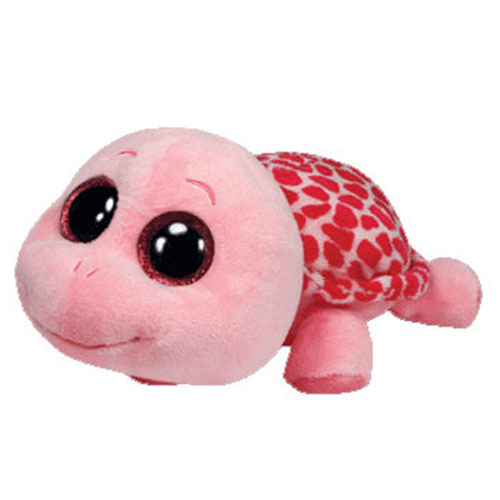 TY Beanie Boos - MYRTLE the Pink Turtle (Medium Size - 9 inch)