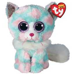 TY Beanie Boos - OPAL the Kitty Cat (Glitter Eyes)(Medium Size - 9 inch)